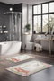 Mijölnir Juego de alfombrillas de baño CT-5258 de 2 piezas, Multicolor